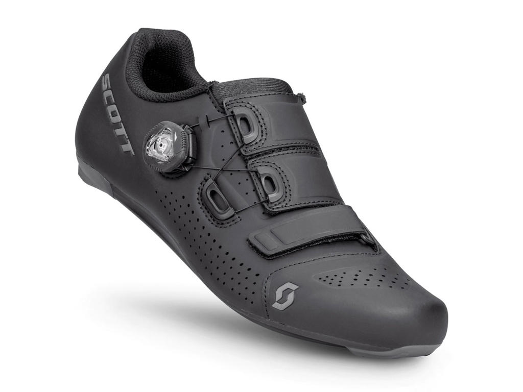 Team Boa   Landevejssko   Matt Black Dark Grey   Str. 47 fra Scott