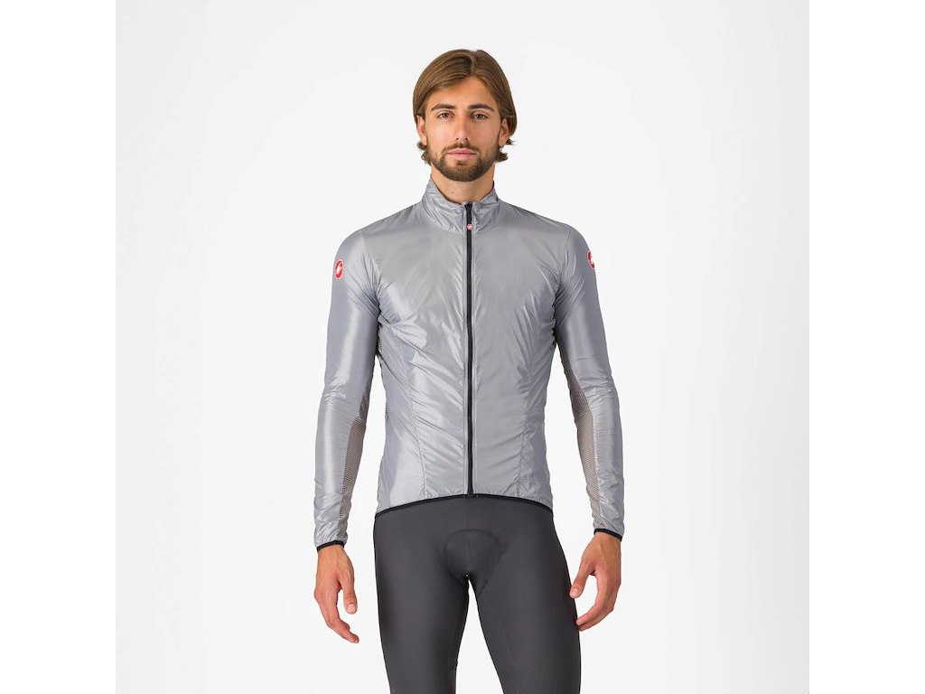 Aria Shell Jacket   Cykeljakke   Herre   Silver Gray   Xl fra Castelli