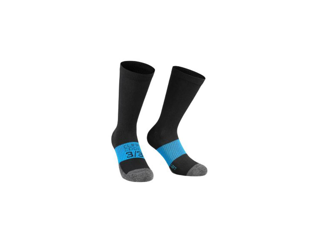 Winter Socks Evo   Cykelstrømper   Sort   Str. 0 fra Assos