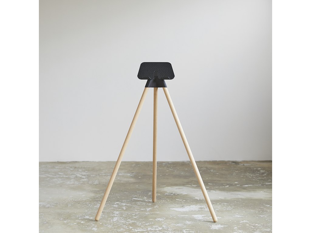 Tablet Stand   Med Mobilholder   Naturlig Eg fra Tons