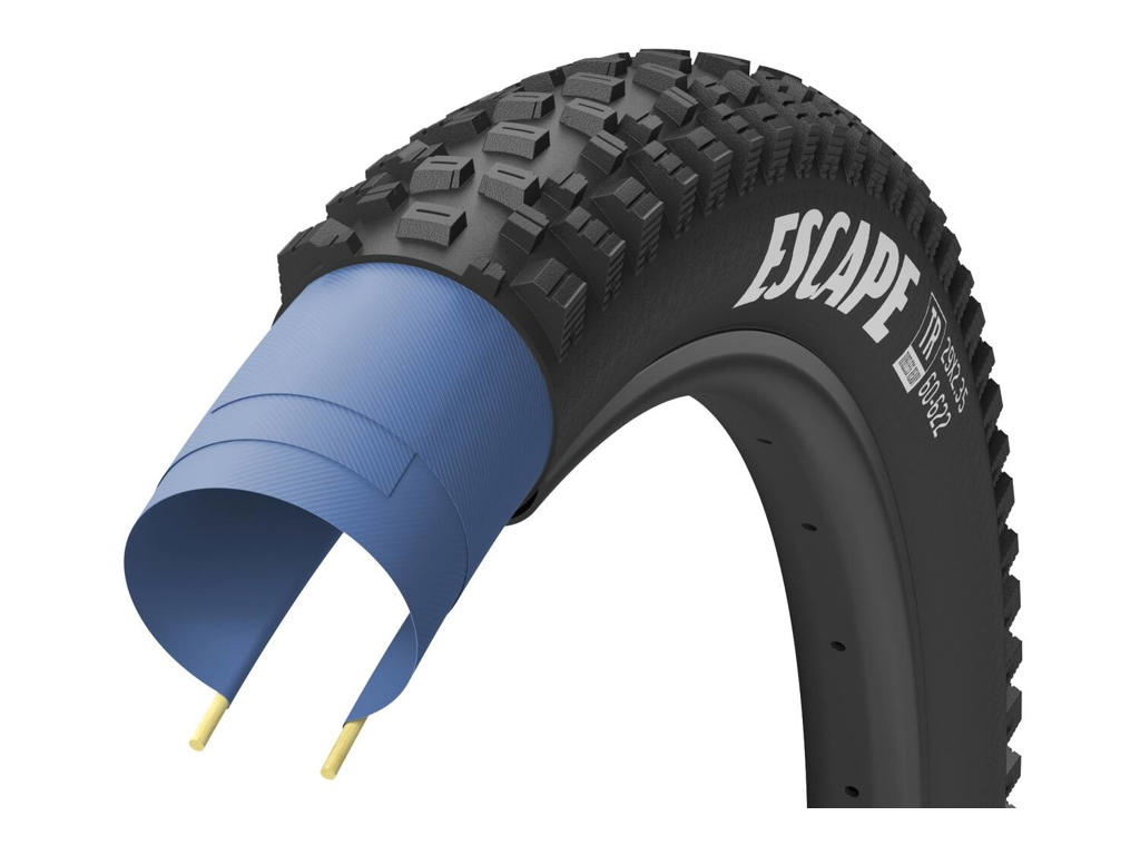 Escape Tlr   Mtb Foldedæk   29x2.35 (60 622)   Sort fra Goodyear