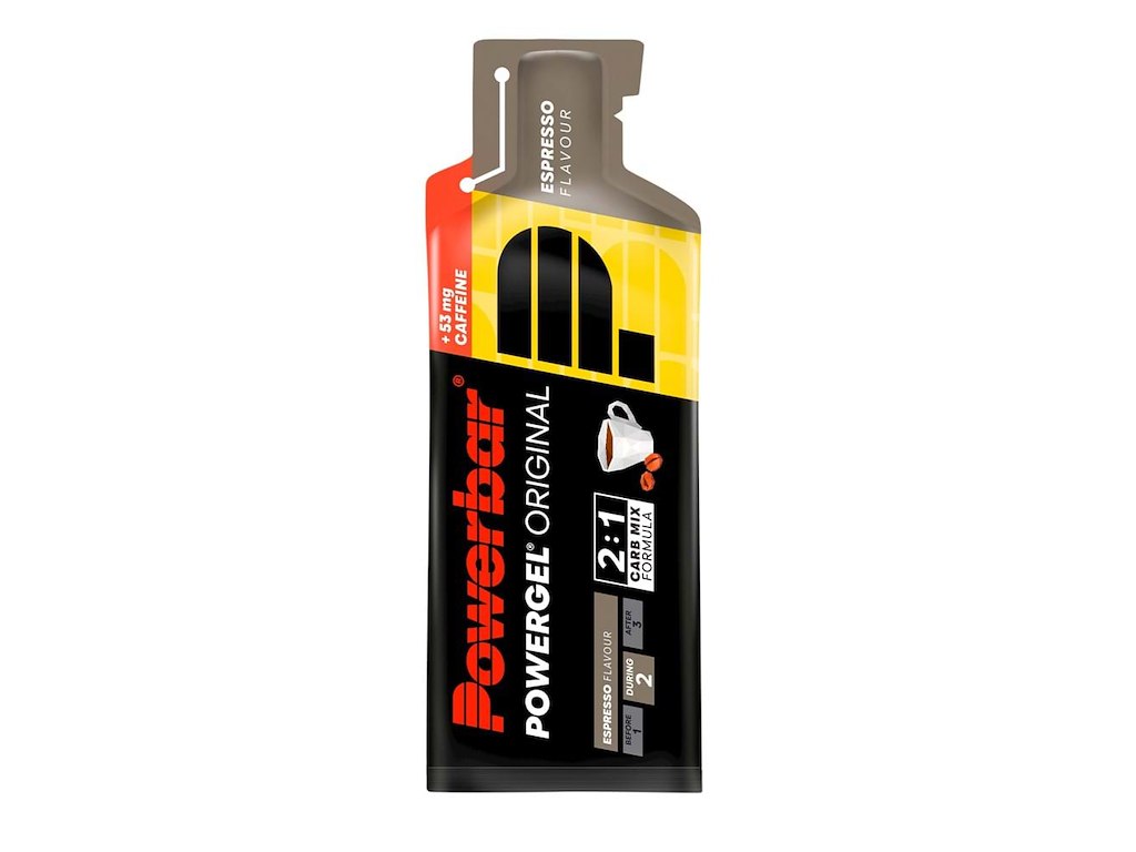 Powergel   Espresso   Med Koffein   41 G fra Powerbar