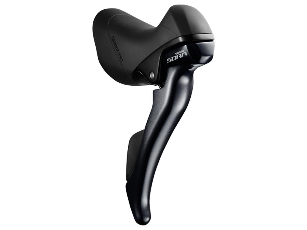 Sora St R3000   Sti Skifte  Og Bremsegreb Højre   9 Speed Sort fra Shimano