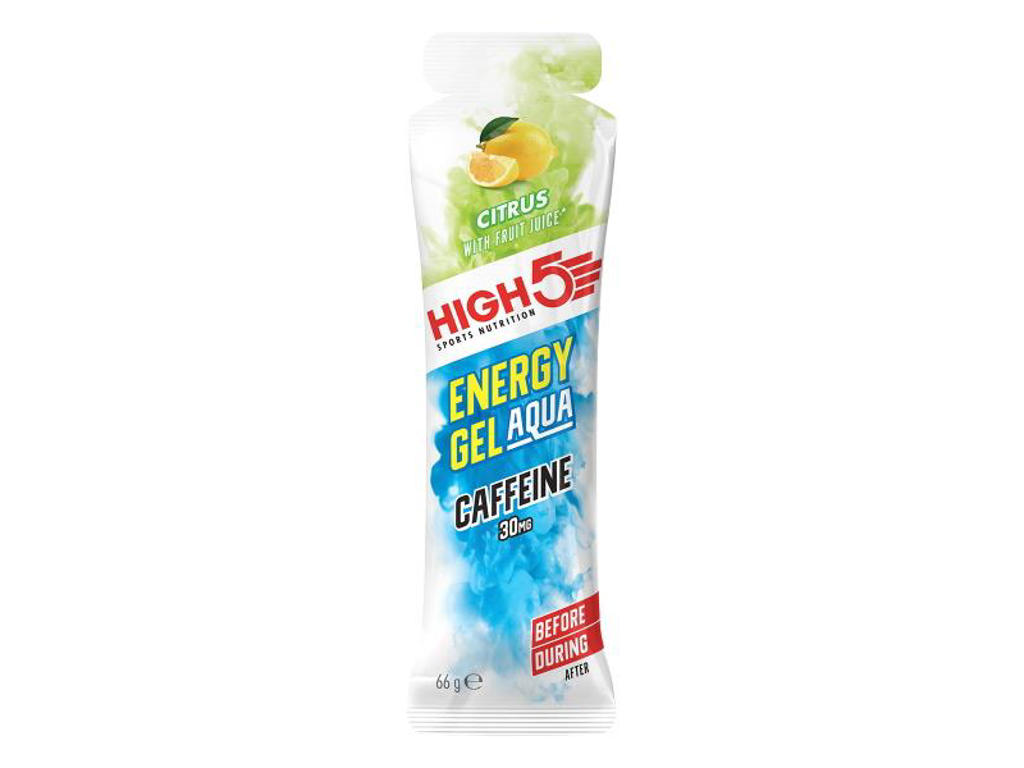 Energy Gel Aqua Caffeine   Citrus 60 Ml   30 Mg Koffein fra High5
