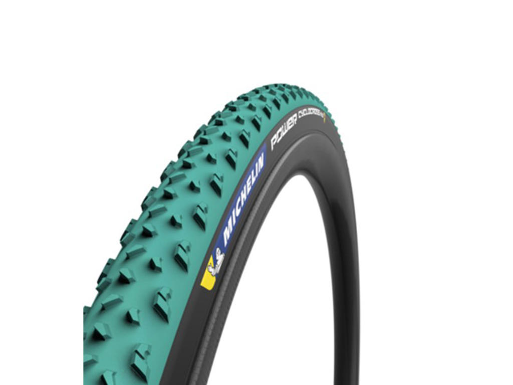 Power Cyclocross Mud   Cross Foldedæk   700x33c (33 622)   Grøn fra Michelin