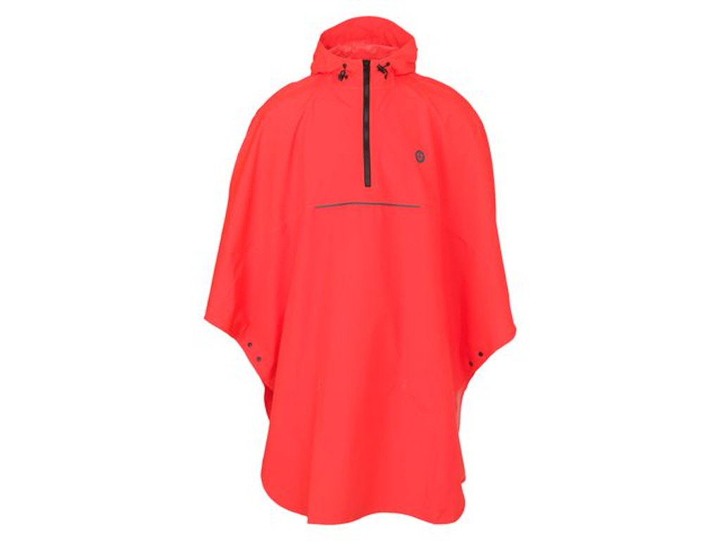 Essential Go Grant Poncho   Poncho   Hi Vis Neon Red   One Size fra Agu