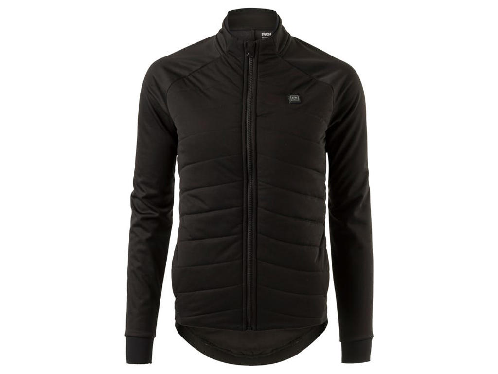 Cykeljakke   Thermo Essential   Med Varme & Led    Dame   Sort   Str. S fra Agu