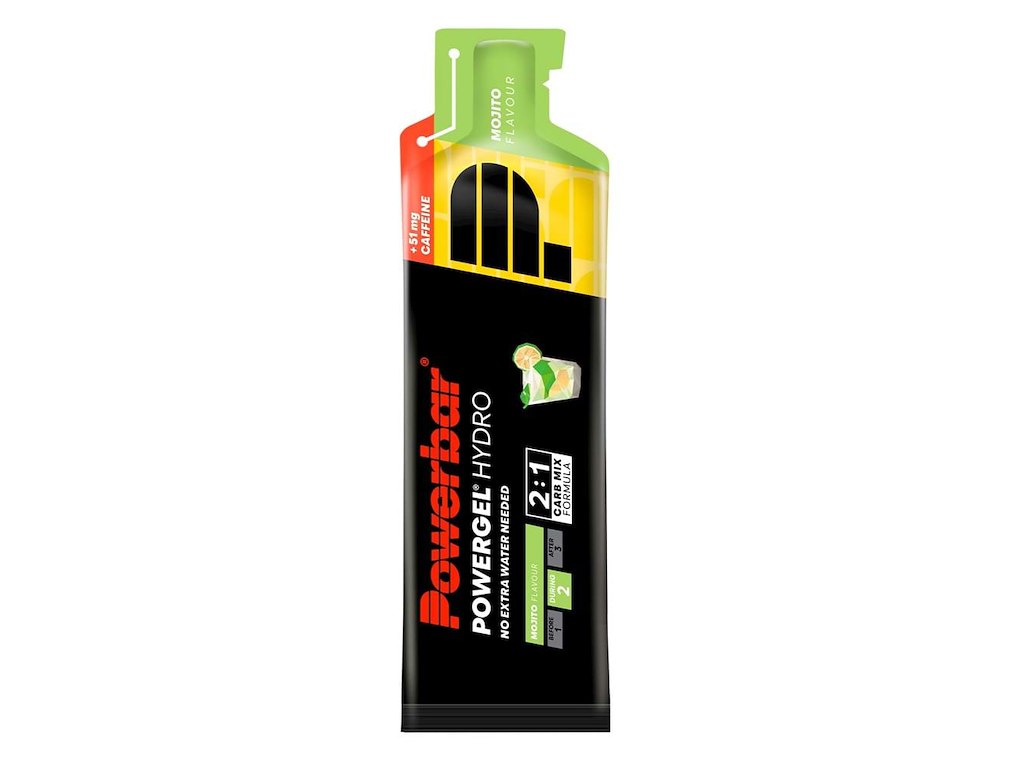 Powergel Hydro   Mojito Med Koffein   67 Ml. fra Powerbar