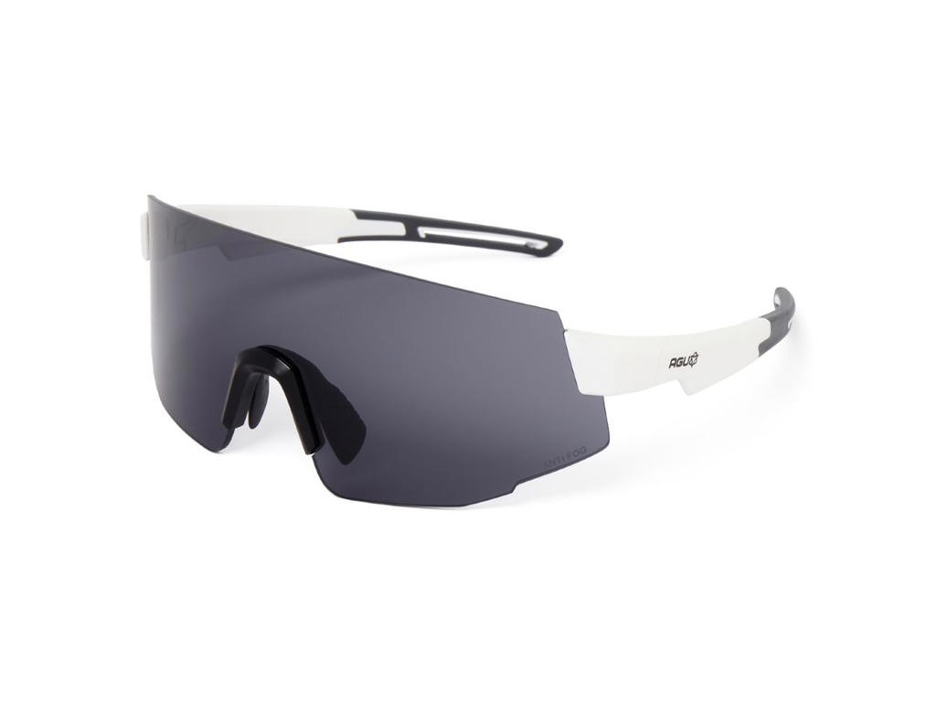 Vigor Løbe  Og Cykelbrille   Anti Fog Linser   Hvid fra Agu