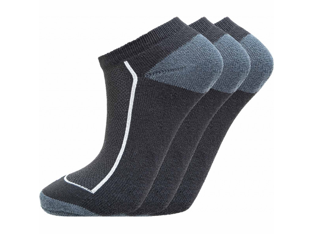 Boron Locut   Strømper   3 Pak   Black    Str. 31 34 fra Endurance