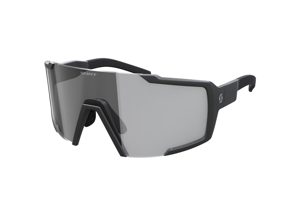 Shield Cykelbriller Light Sensitive Sort fra Scott