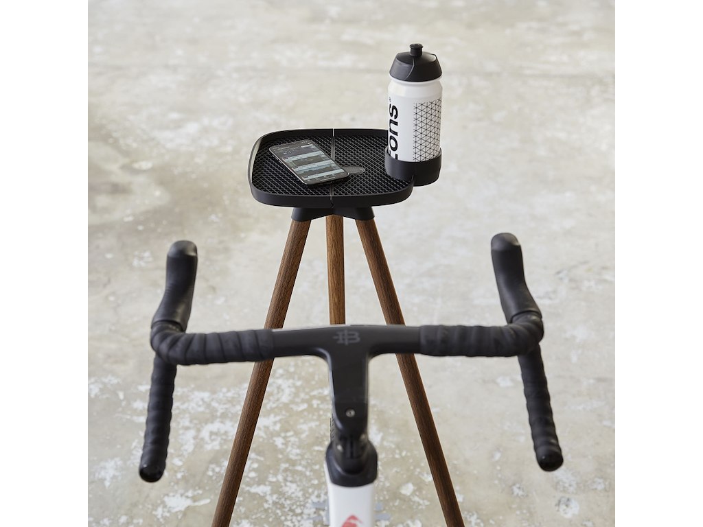 Tray   Bord Med Flaskeholder   Mat Sort fra Tons