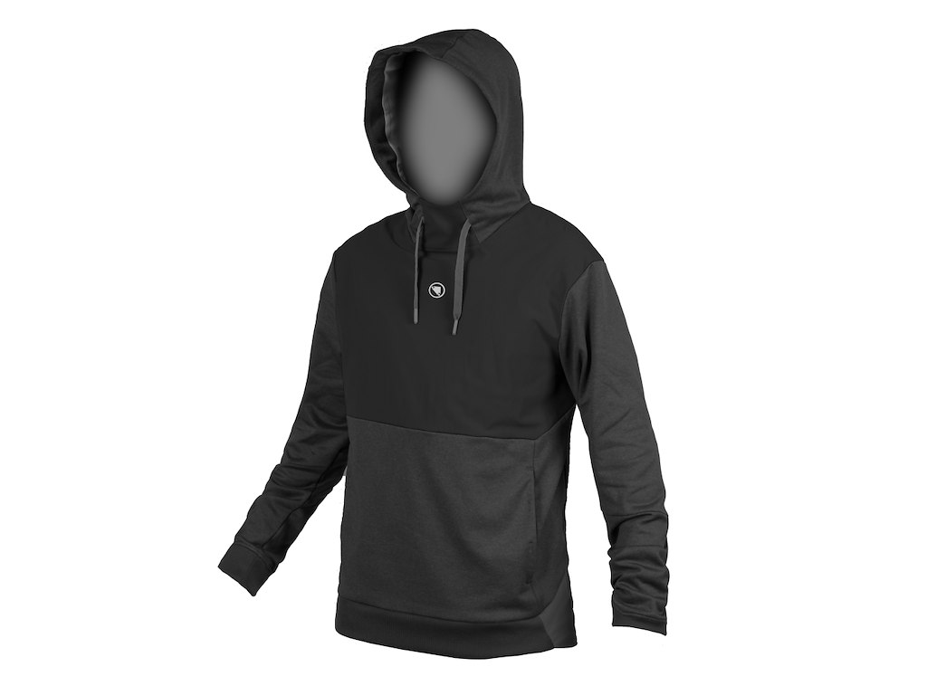 Trailster Tech Hoodie   Cykeltrøje   Sort   M fra Endura
