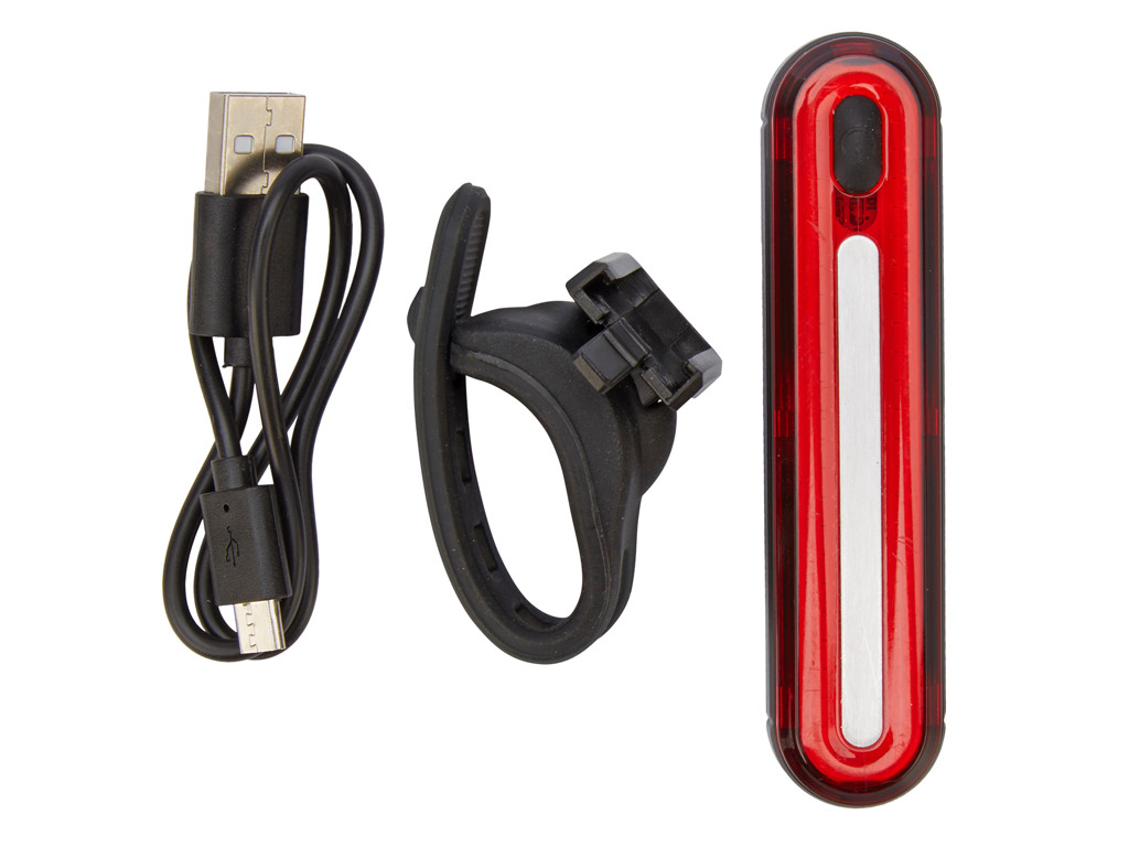 Gemini Baglygte   100 Lumen    Opladelig fra Abus