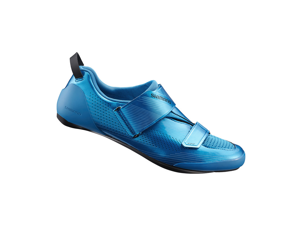 Tr901   Cykelsko Triathlon Tr9   Blå   Str 42,5 fra Shimano