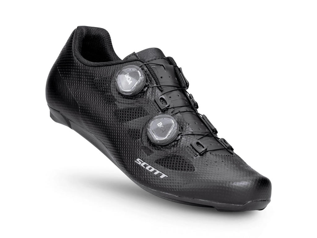 Vertec Boa   Landevejssko   Black Silver   Str. 47 fra Scott