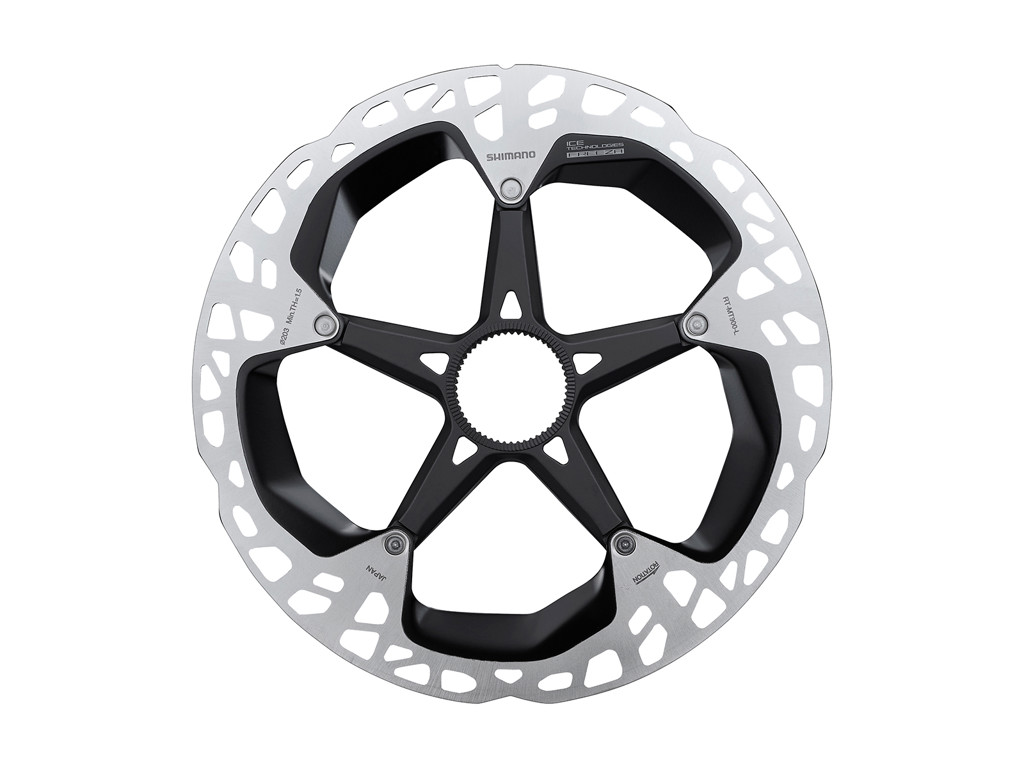 Mt900   Rotor   Ice Tech Freeza 180 Mm   Til Center Lock   Med Lock Ring Og Magnet fra Shimano