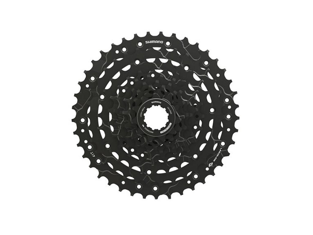 Cues Lg300 Kassette   9 Speed   11 41t   Linkglide fra Shimano