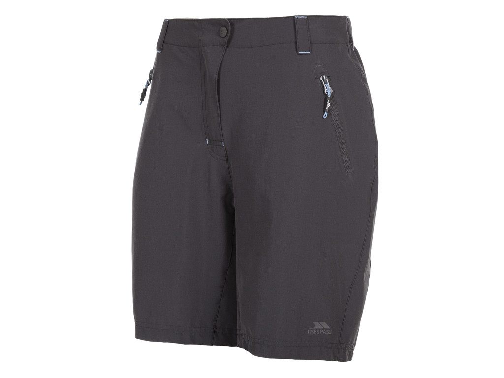 Brooksy   Dame Shorts   Mørk Grå   Str. Xs fra Trespass