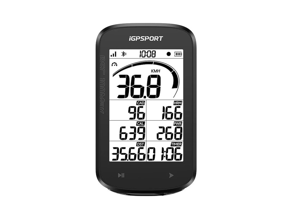 Bsc100 Max Gps   Cykelcomputer fra Igpsport