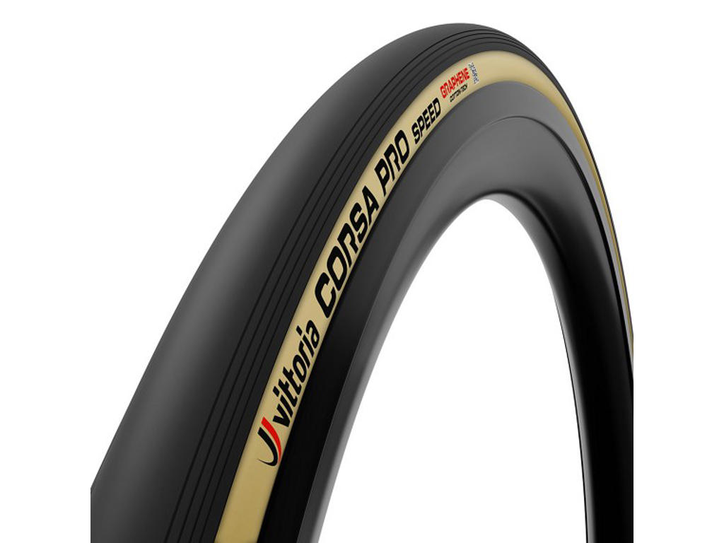 Corsa Pro Speed G2   Road Foldedæk Tlr   700x26c (26 622)   Sort Brun fra Vittoria
