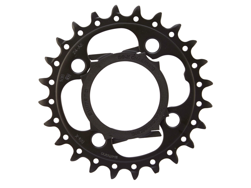 Mtb   24 Tands Klinge Mtb   Bcd64   Sort   Fc T521 fra Shimano