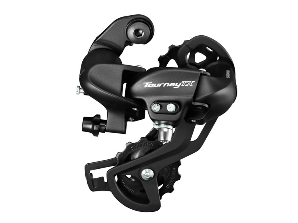 Tourney   Bagskifter Rd Tx800   3 X 7 8 Gear Sort   Til Direkte Montering fra Shimano