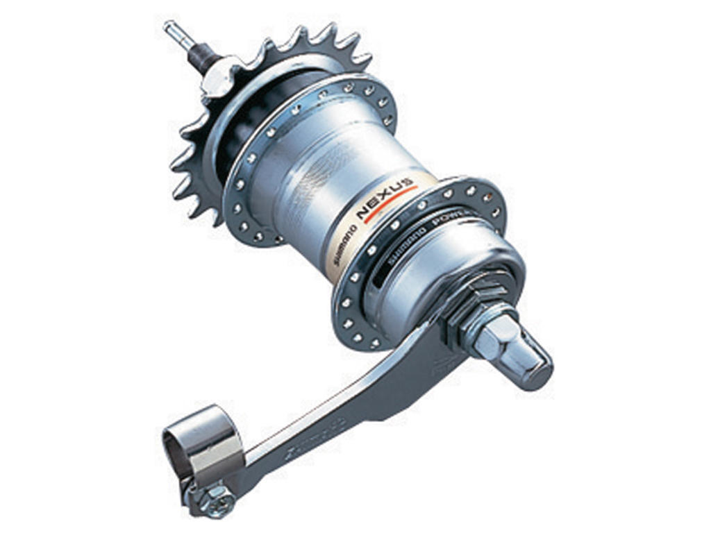 Nexus   Gearnav Med 3 Gear Og Fodbremse   Type: Sg 3c41   168mm Aksel fra Shimano