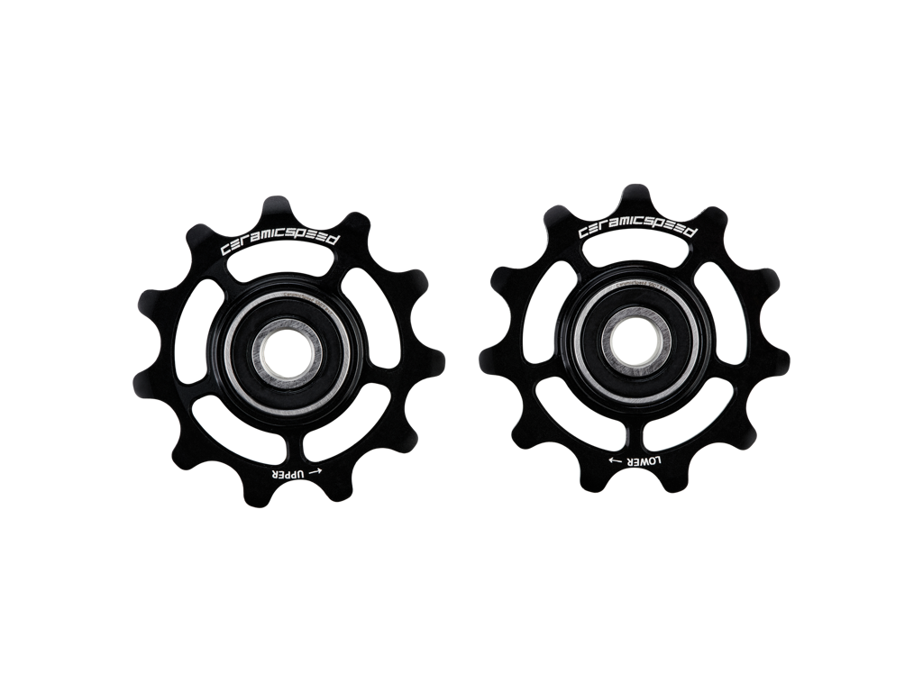 Pulleyhjul Shimano 12s 9250 8150 7150   Sort fra Ceramicspeed