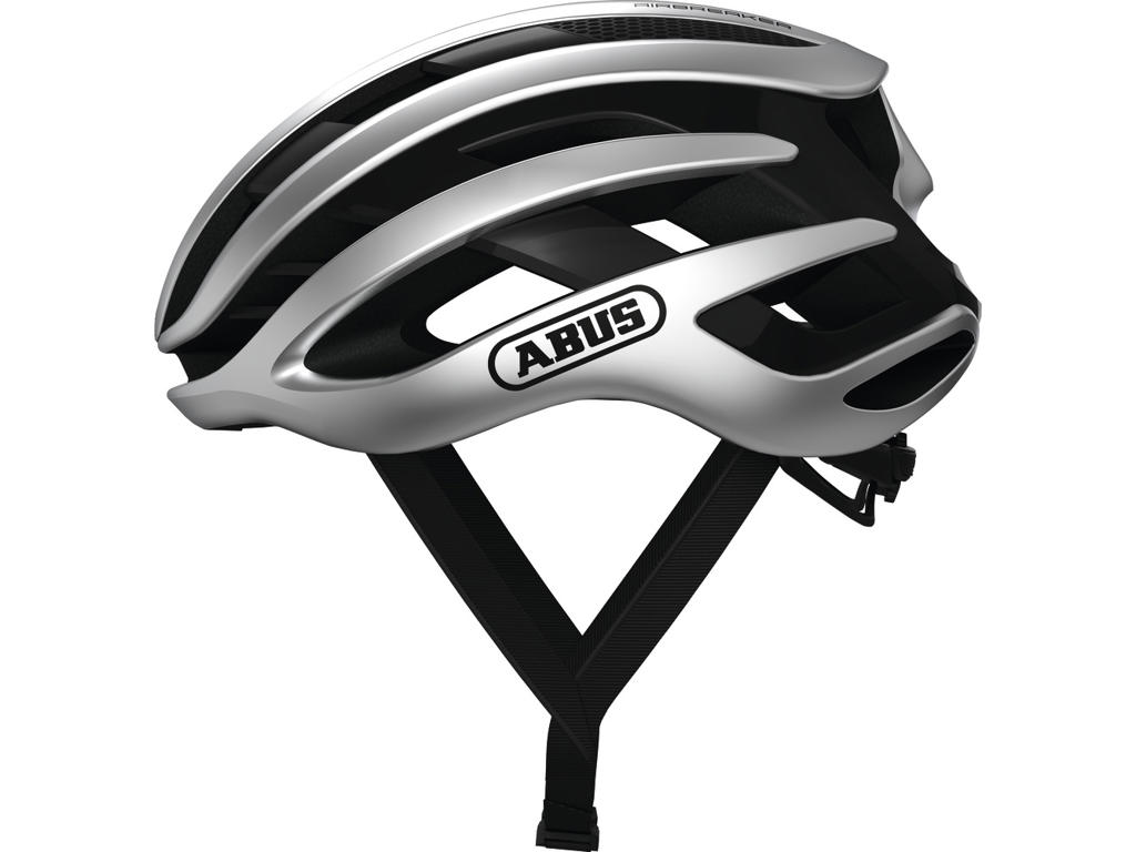 Airbreaker   Cykelhjelm   Sølv   Str. 51 55cm fra Abus