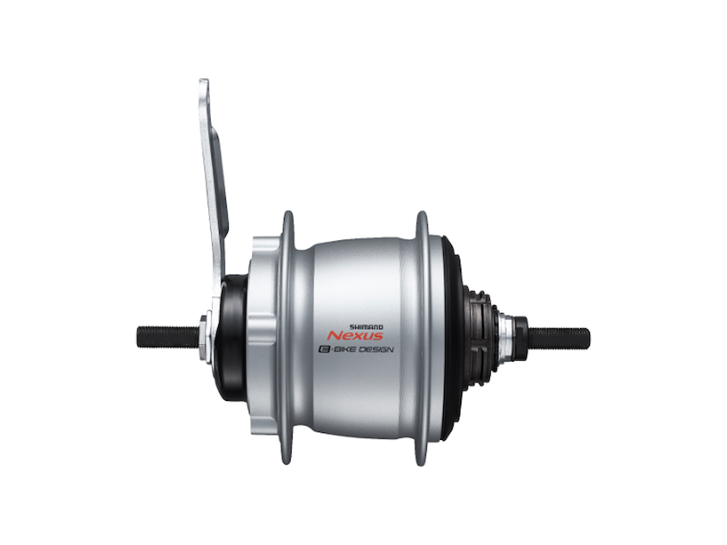 Nexus   Bagnav Med 5 Gear   187mm Aksel, Til 32 Eger   Sølv   Sg C7002 5cd Med Fodbremse fra Shimano