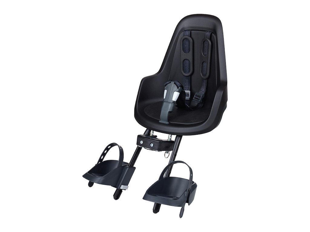 One Mini   Barnestol Frontmonteret   Sort fra Bobike