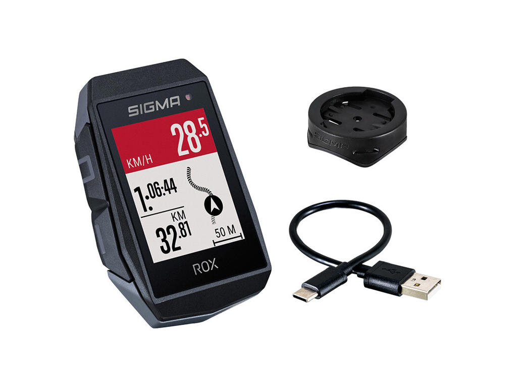 Sigma Rox 11.1 Evo   Cykelcomputer Med Gps   Sort fra Sigma Sport