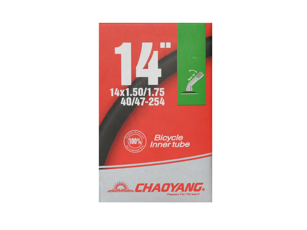 Slange 14 X 1.50 1.75 Med Vinklet 42â° Autoventil fra Chaoyang