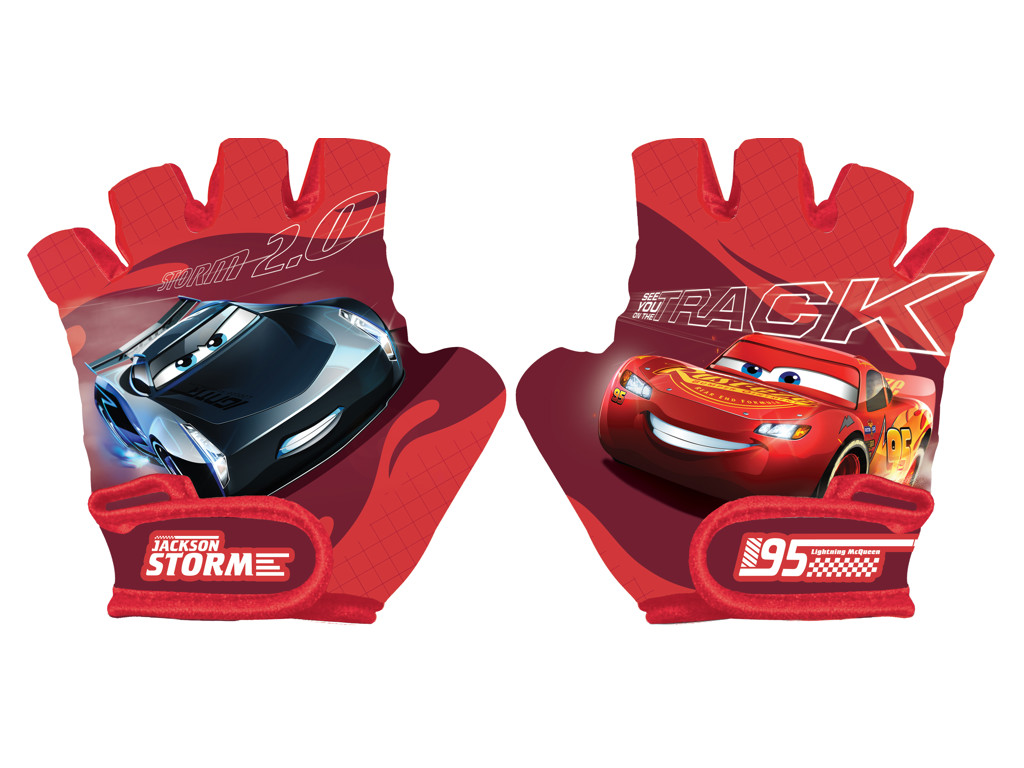 Cars 3   Cykelhandsker Til Børn   Rød fra Seven