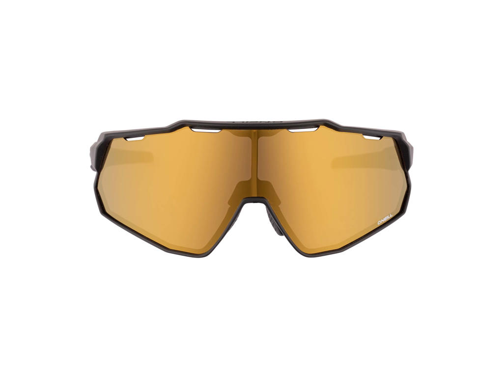 Oâ´neill 9040 Cykelbrille   Hydrofobisk Guld Mirror Linse   Mat Sort fra O'neill