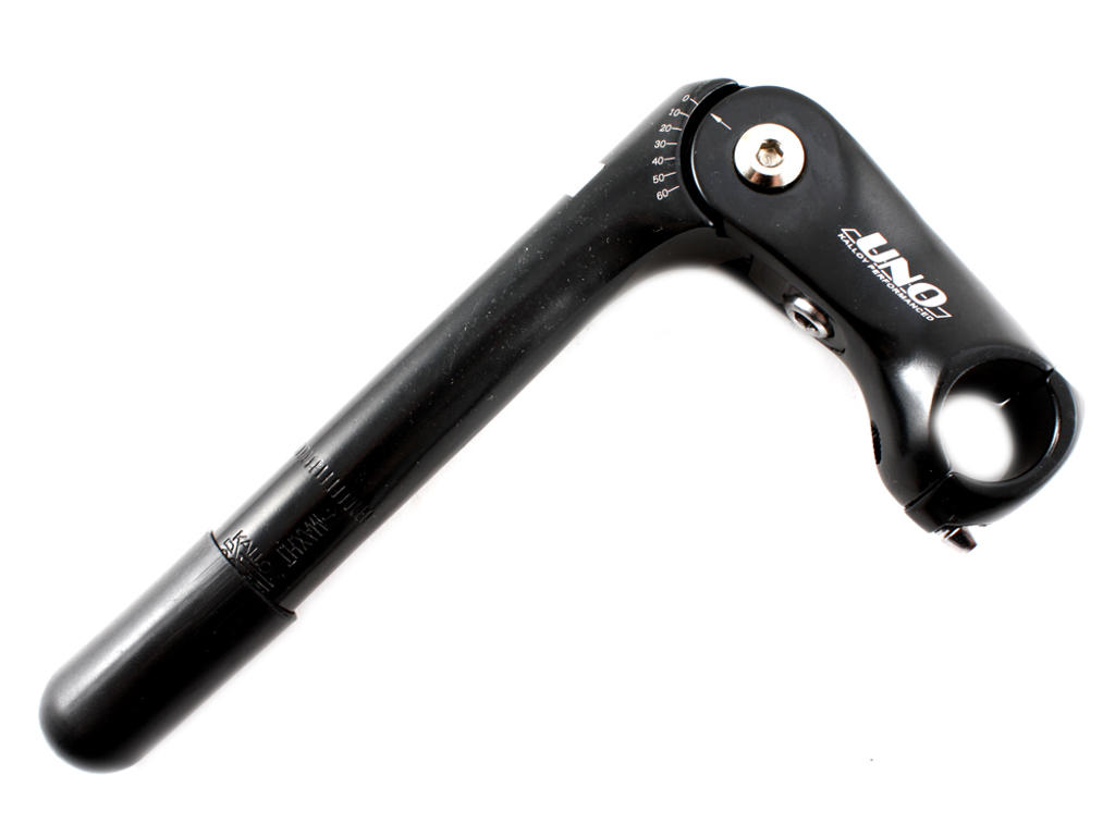 Styrstamme Justerbar 90mm Fremspring   22,2mm Stamme   Sort fra Kalloy