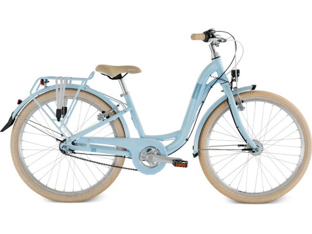 Skyride 24 3   Børnecykel Fra 8 år   Retro Blå fra Puky