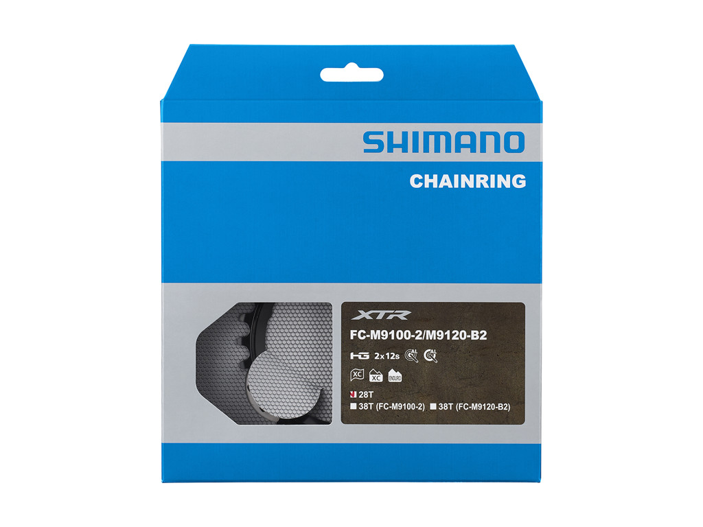 Xtr   38 Tands Klinge   Fc M9120   Double   Type Bh fra Shimano
