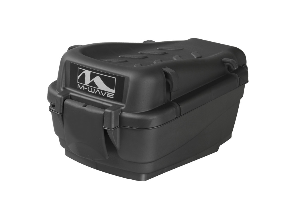 M Wave Amsterdam Easy Box S M   Boks Til Bagagebærer   Hård Plast   Sort   Str. 5 Liter fra M-wave