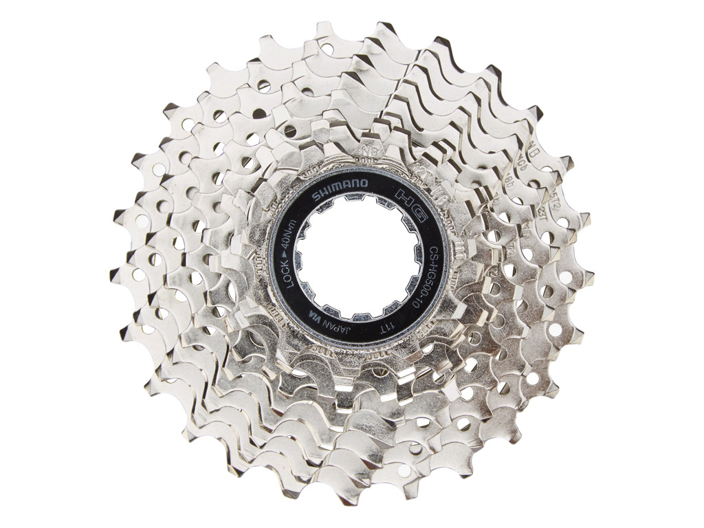 Tiagra Kassette  10 Gear Hg 500 11 25 Tands fra Shimano