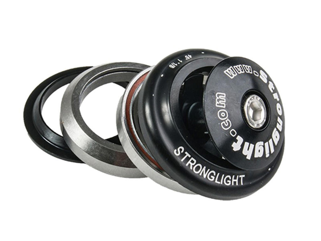 Light'in Ai Headset   Integreret   1 1 8"   Sort fra Stronglight