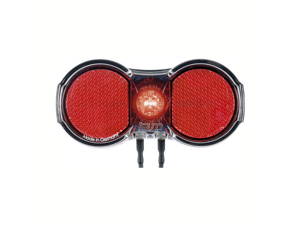 Toplight Flat Plus   Baglygte Til Dynamo   50mm Bolt Afstand fra Busch+müller