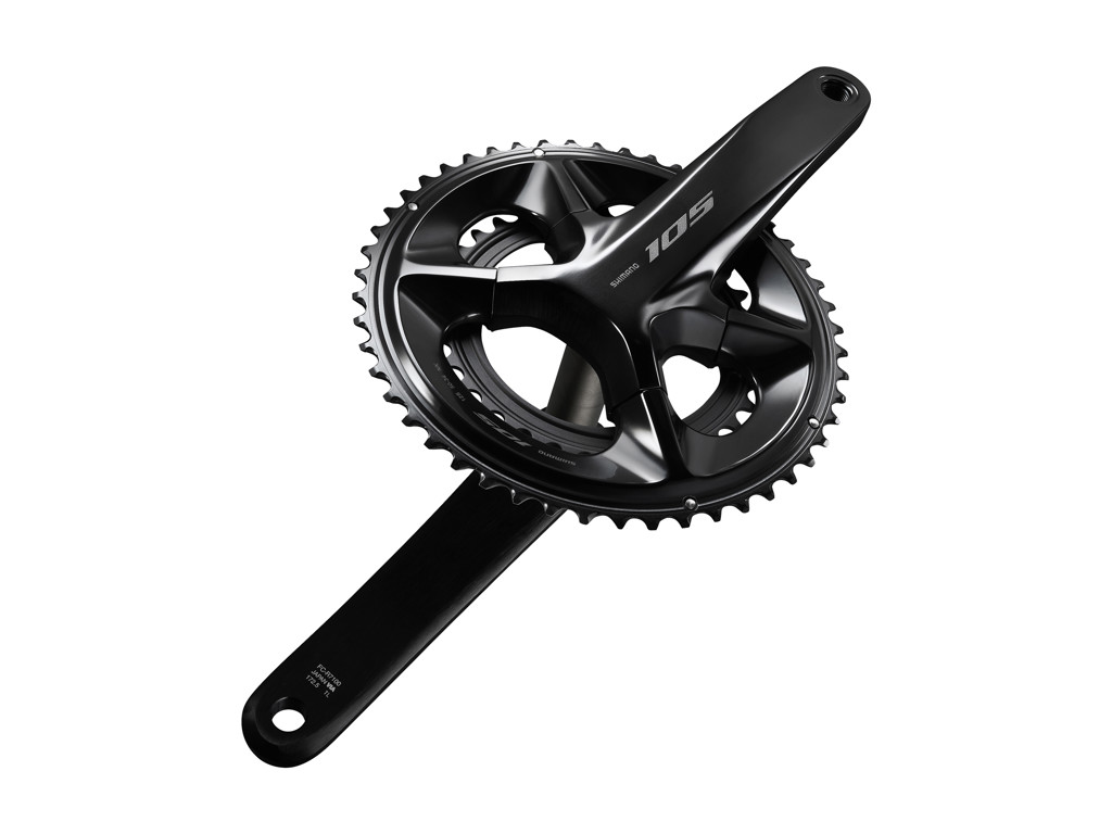 105 Di2 Kranksæt   Fc R7100 Dobbelt 50 34 Tands 165mm Pedalarme fra Shimano