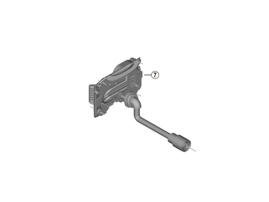 Steps   Batteriholder øverst Til Bt E8016 Mtb Batteri    600mm Ledning fra Shimano