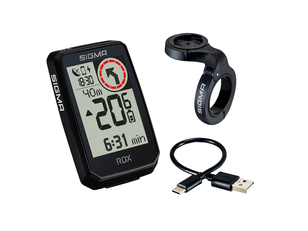 Sigma Rox 2.0 Endurance   Cykelcomputer Med Gps   Sort fra Sigma Sport