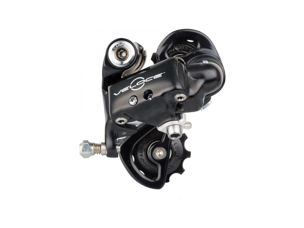 Veloce   Bagskifter 10 Gear Sort   Kort Cage fra Campagnolo