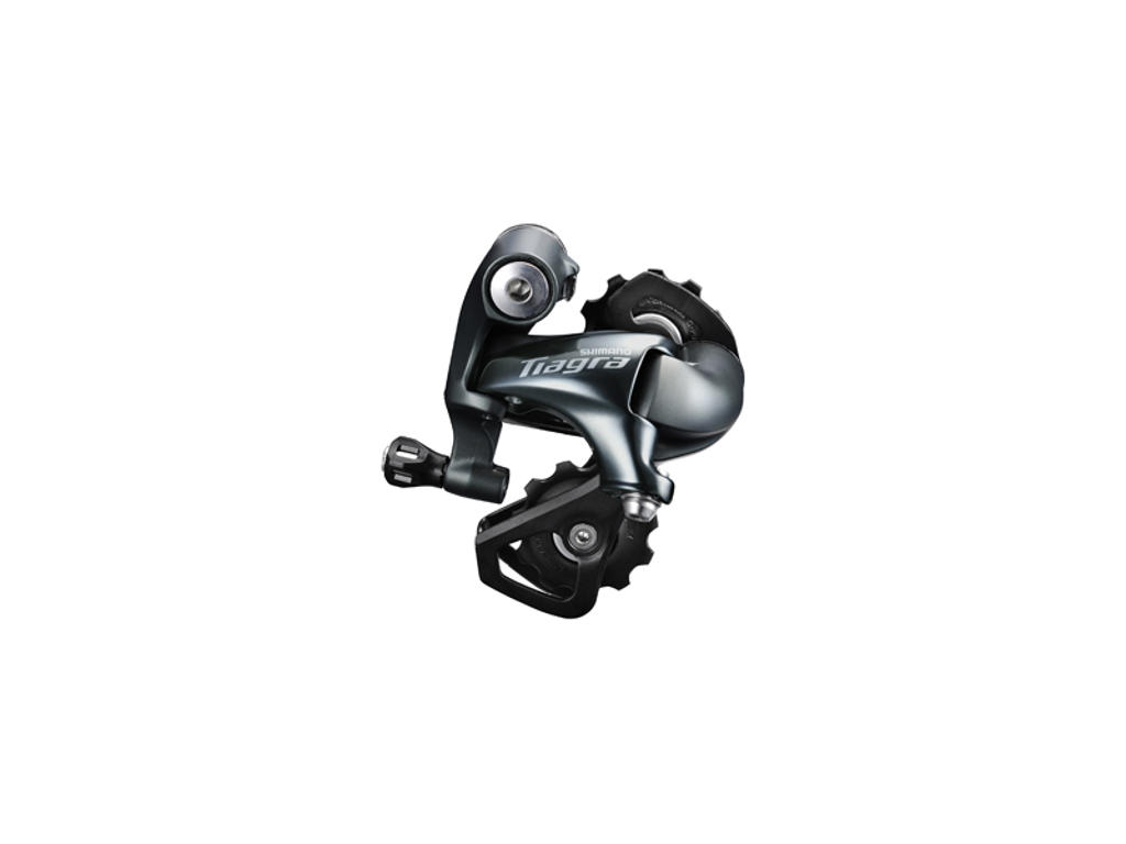 Tiagra   Bagskifter Rd 4700 Ss Med Medium Laske   2x10 Gear Sort fra Shimano