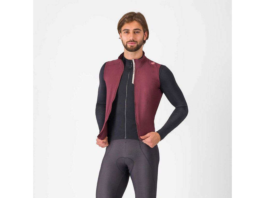 Espresso Vest   Cykelvest   Deep Bordeaux   S fra Castelli