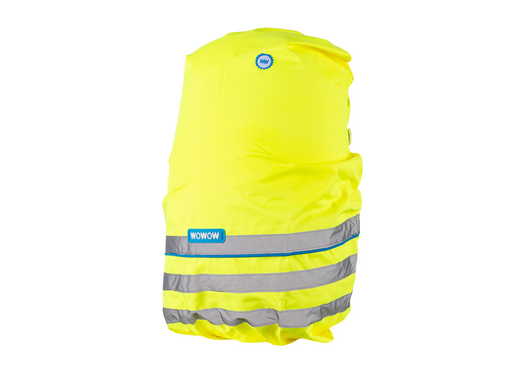 Fun Bag Cover   Reflekterende Overtræk Til Rygsæk Op Til 25 Liter   Neongul fra Wowow